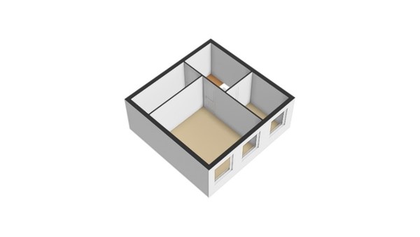 Floorplan - Gordelweg 189B, 3038 GH Rotterdam